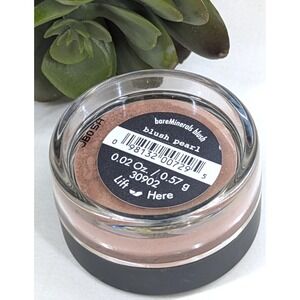 NEW SEALED BLUSH PEARL💋BareMinerals Loose Powder Blush .02 oz/.57g Face Cheeks